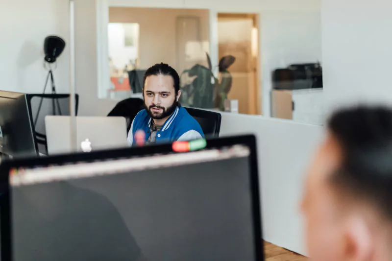 Developer at work
